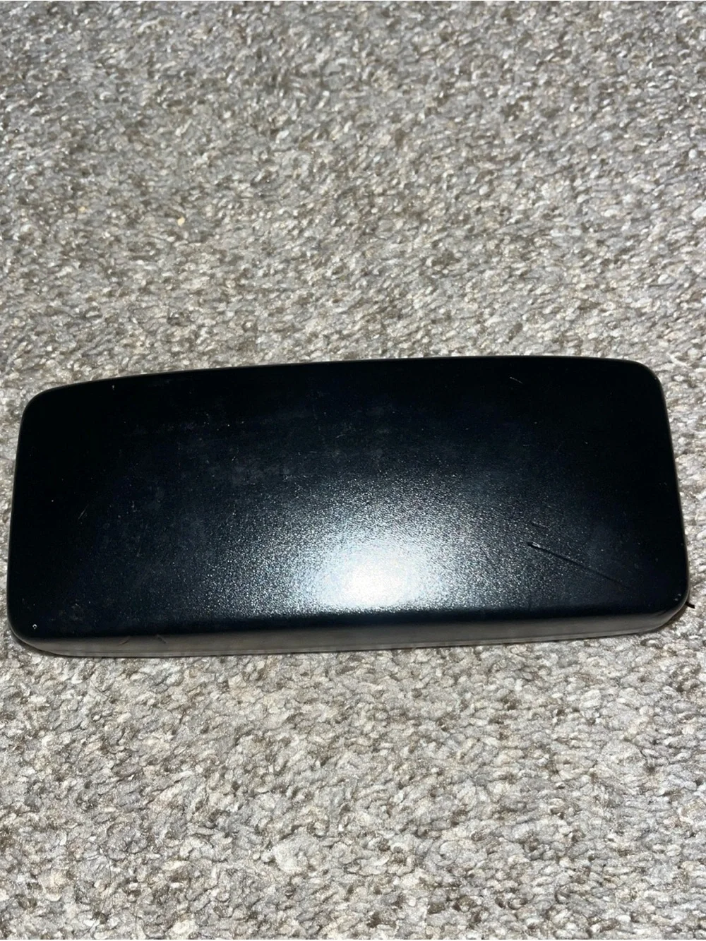 Ralph Lauren Eyeglasses Sunglasses Hard Shell Case Black Clamshell With Cloth